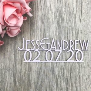 Gatsby Save the Date Magnet