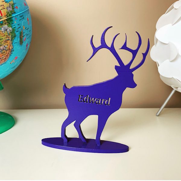 Standing Personalised Stag