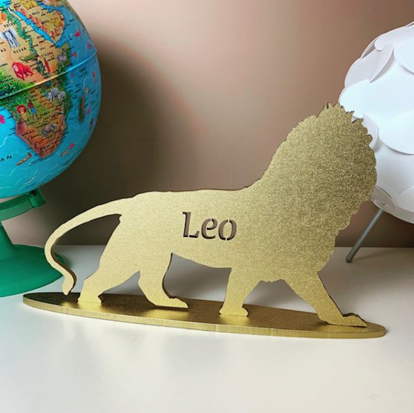 Standing Personalised Lion
