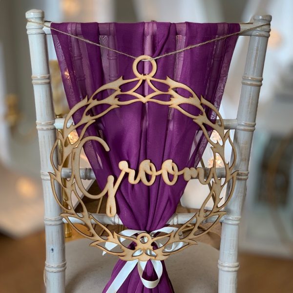 Personalised Pair of Decorative Boho Chair Hangers