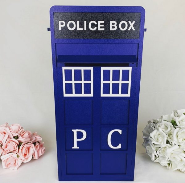 Assembled Wooden Police Post Box