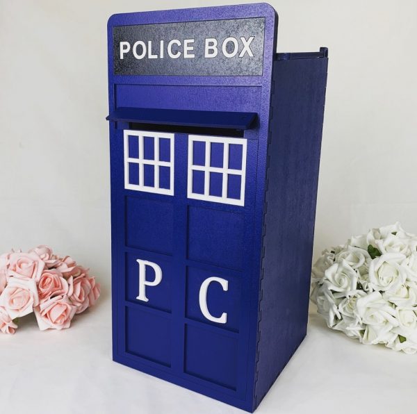 Assembled Wooden Police Post Box