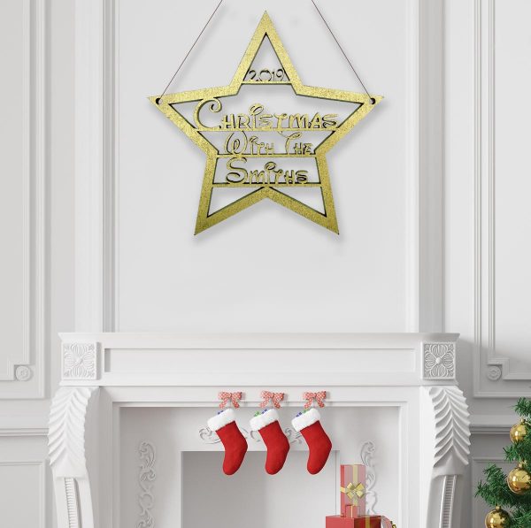 Star Fairytale Christmas With.. Hanging Sign