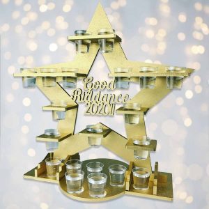 Personalised Star Shot Glass Stand