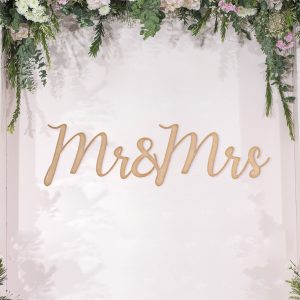 Mr&Mrs Mr&Mr Mrs&Mrs Elegant Hanging Sign Large