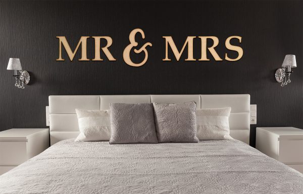 Mr&Mrs Mr&Mr Mrs&Mrs Hanging Sign Large
