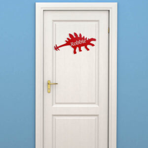 Stegosaurus Children’s Door Sign